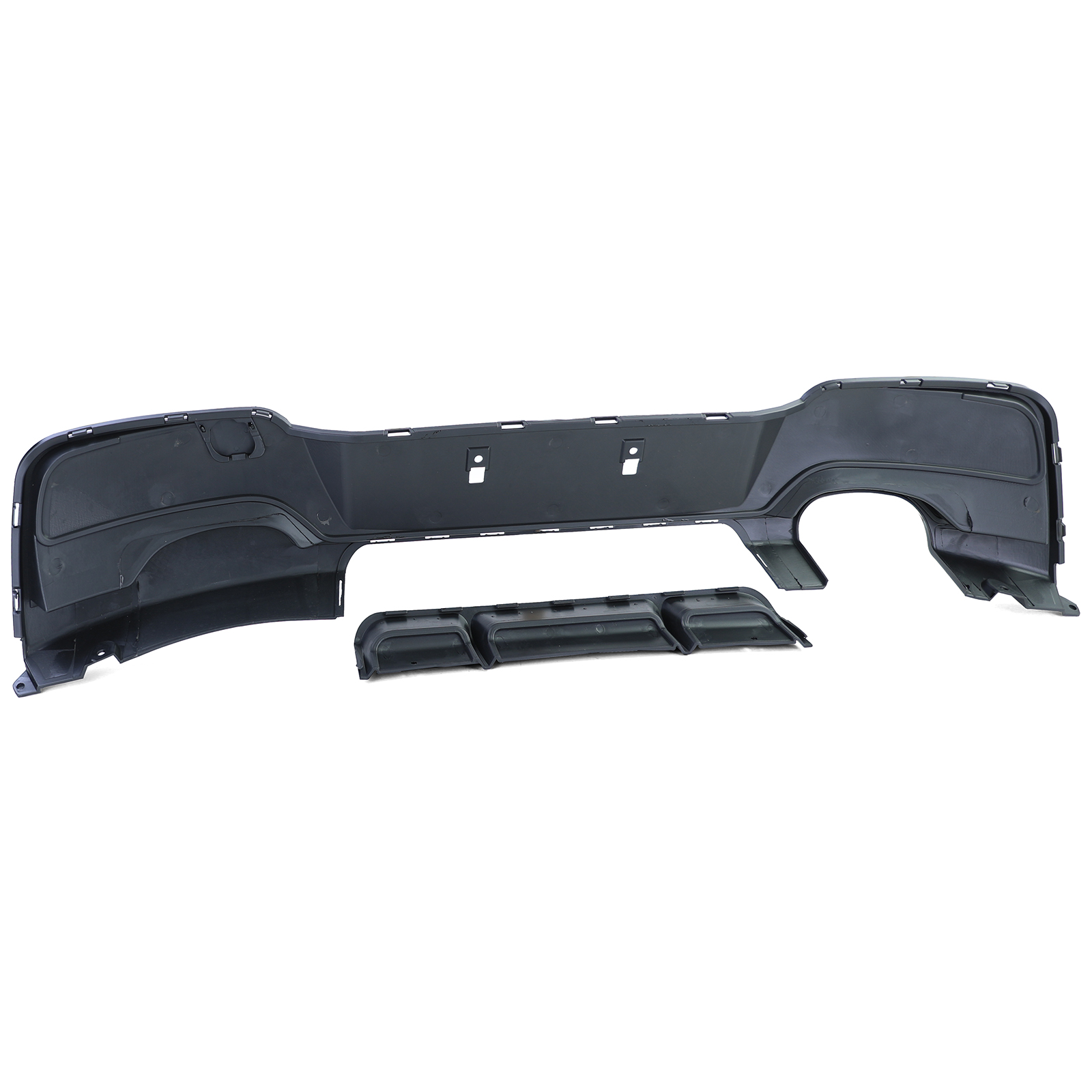 Diffuser BMW 1 Serie F20 F21 11-15 Glans Zwart