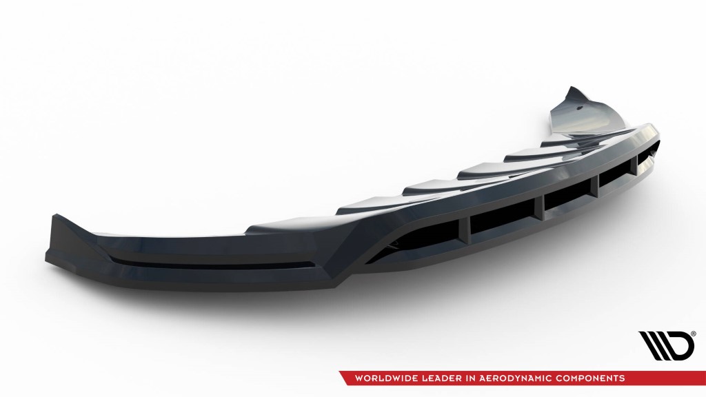 Voorspoiler Bentley Bentayga Glans Zwart Maxton