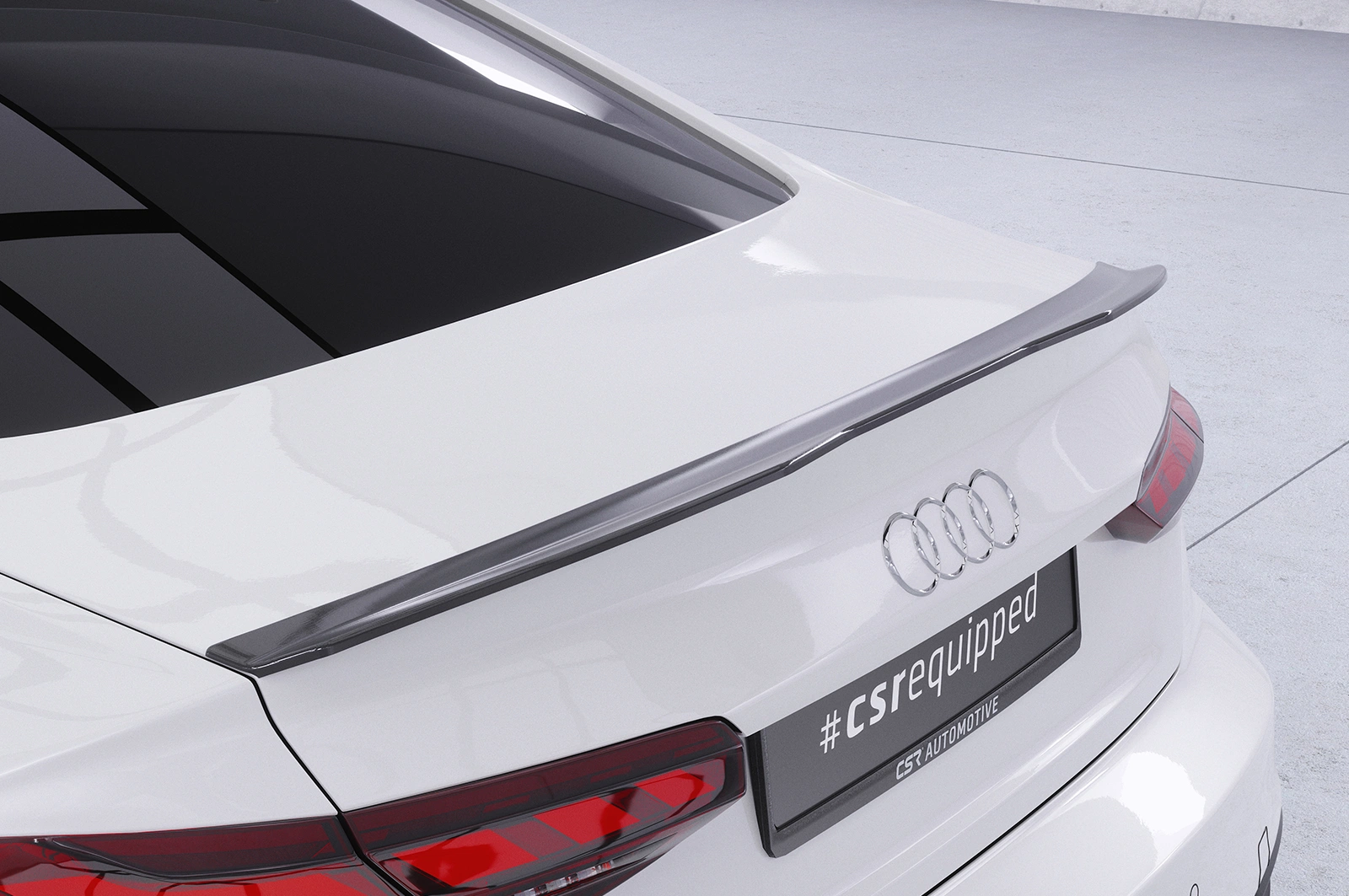Achterspoiler Audi A5 (F5) Sportback Glans Zwart van CSR Automotive (2016-)
