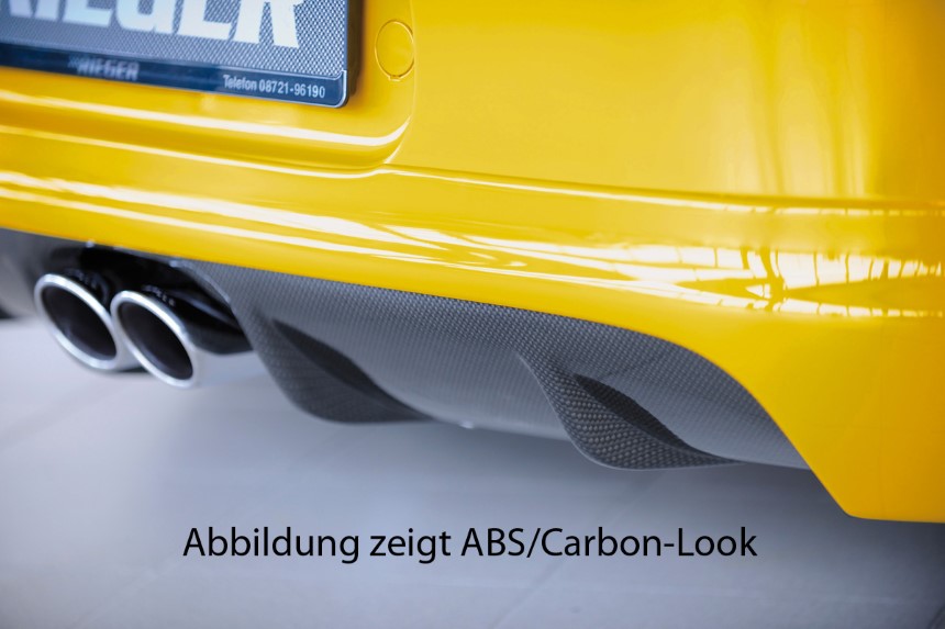 Diffuser Porsche Boxster dubble uitlaat Rieger