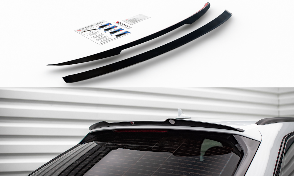 Spoiler Audi A6 S-Line / S6 C8 Avant Glans Zwart Maxton