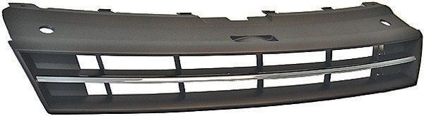 Embleemloze grill Polo 6R Zwart/Chroom
