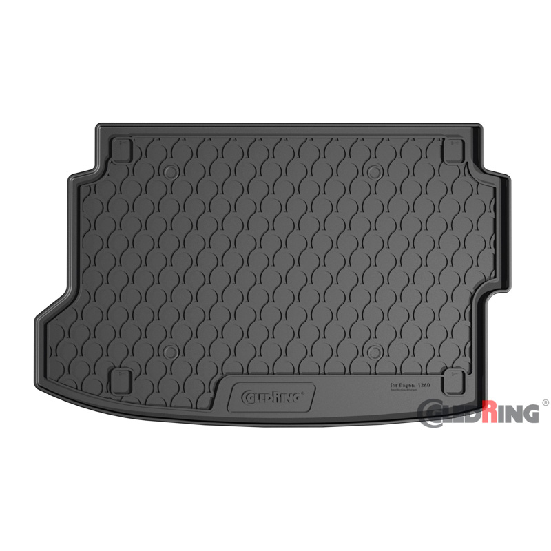 Rubbasol (Rubber) Kofferbakmat  Hyundai Bayon 2021- (Hoge variabele laadvloer, excl. Subwoofer)