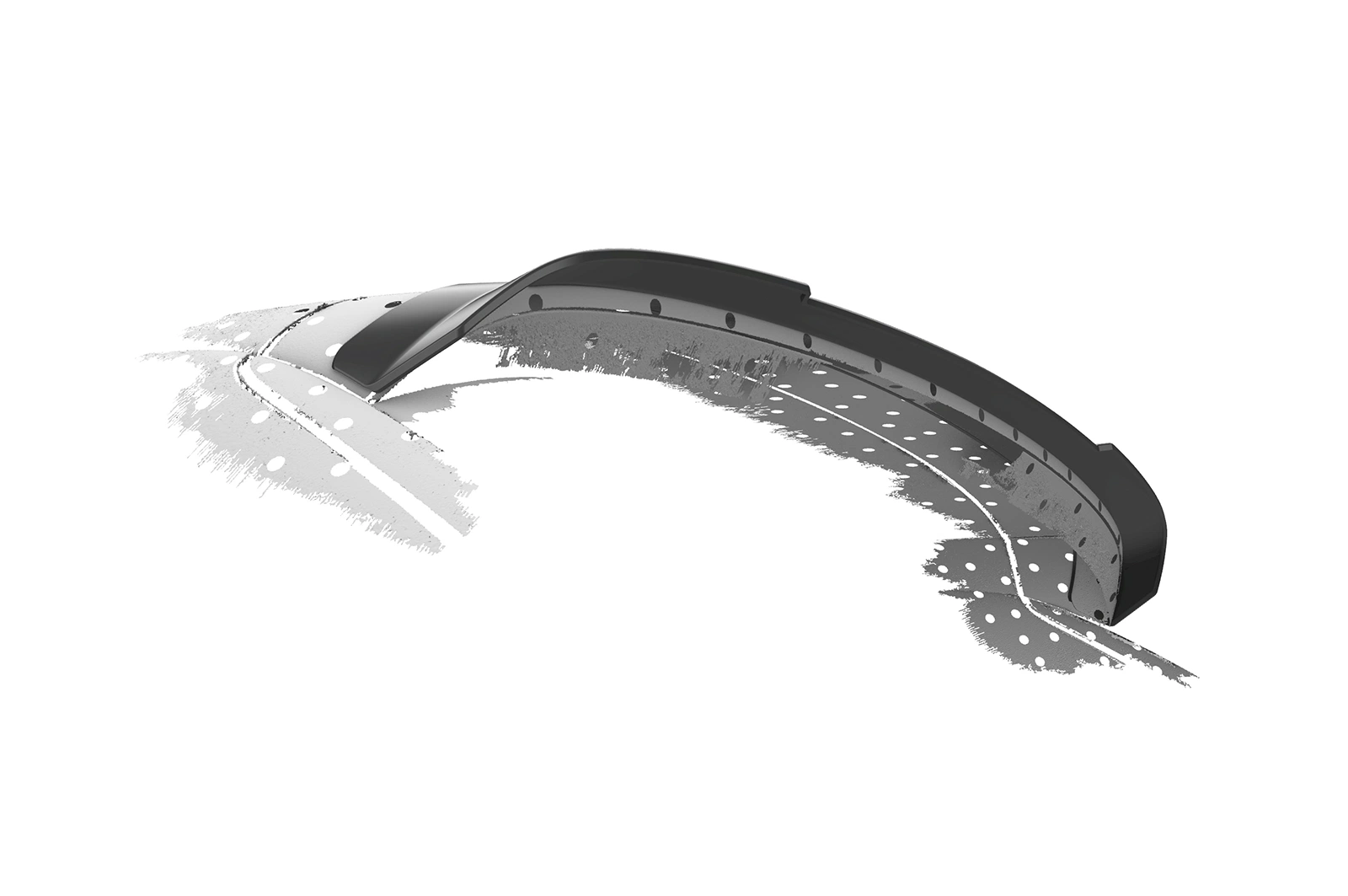 Achterspoiler voor Audi Q7 4L Glans Zwart (2005–2015) – CSR Automotive