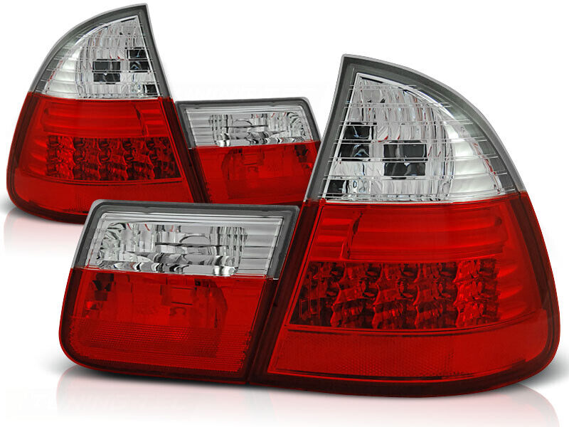 Taillights BMW E46 98-05 clear black