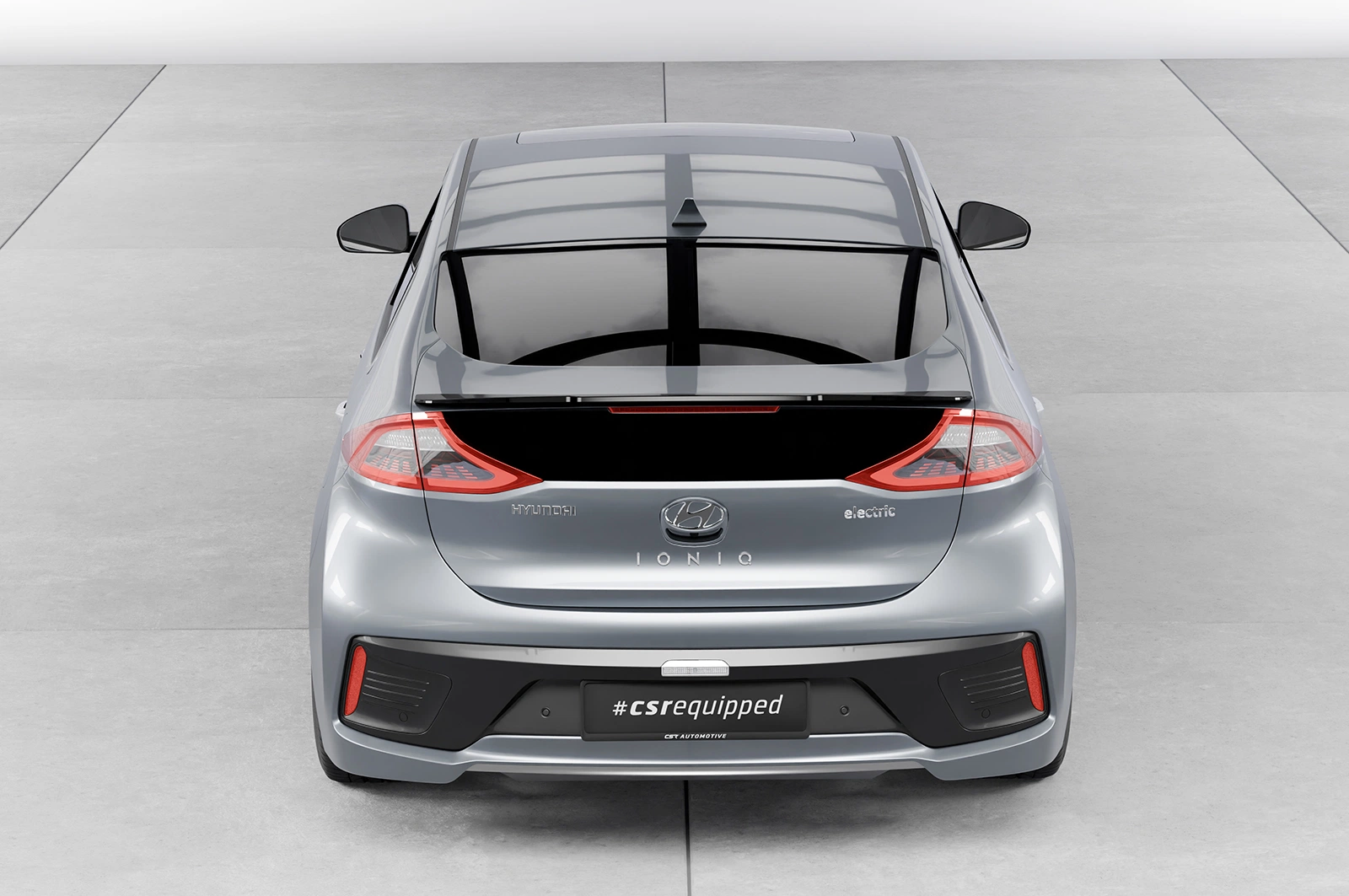 Achterspoiler Hyundai Ioniq (2016–heden) Glans Zwart – CSR Automotive