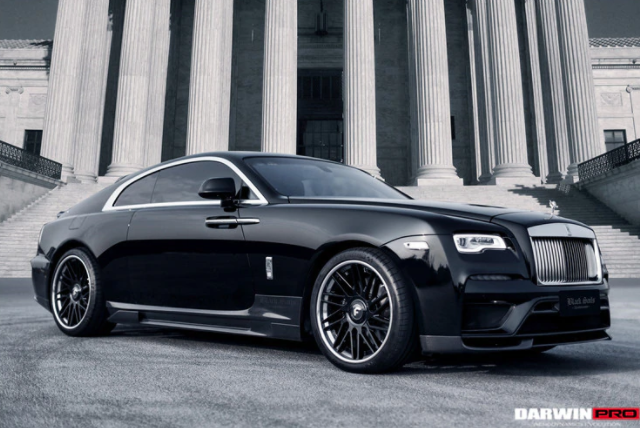 Rolls-Royce Wraith BKSS Style Partial Carbon Fiber Full Body Kit 2016-2020