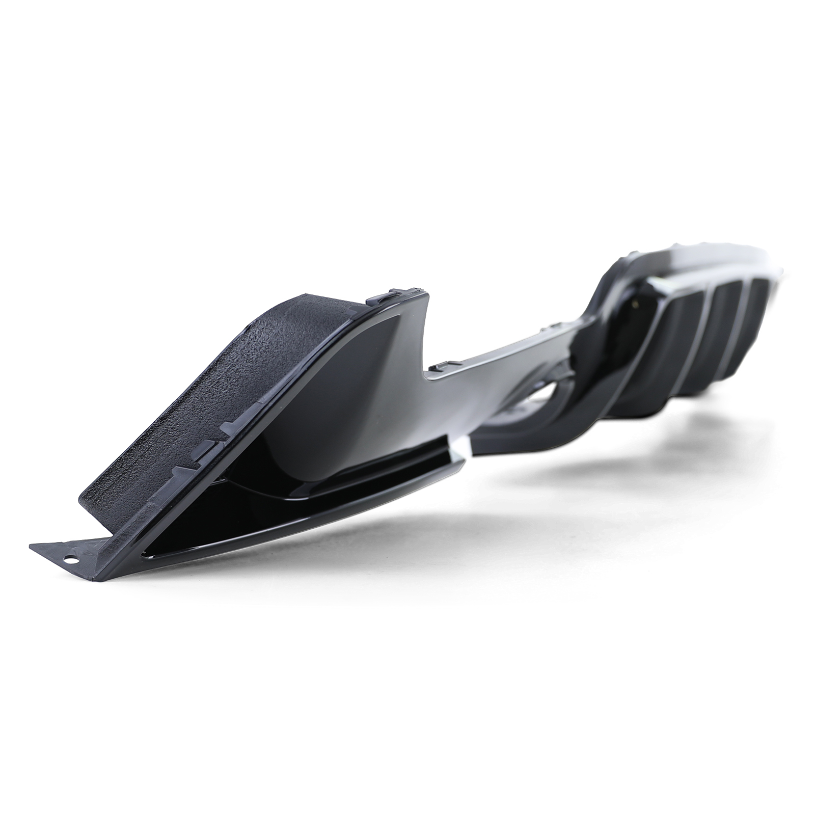 Diffusor BMW 4-serie F32 / F36 2013- Glans Zwart M-Pakket Duplex