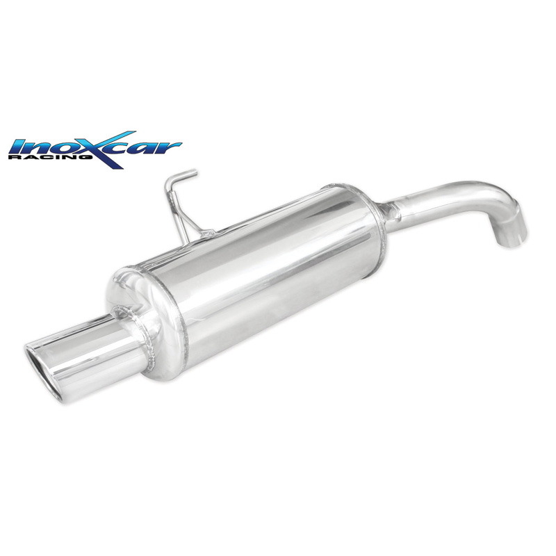 100% RVS Sportuitlaat  Renault Clio II RS 2.0 Phase 1 172pk 2000-2001 1x90mm X-Race