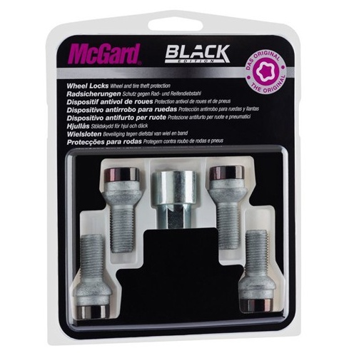 McGard Slotbouten zwart 14x1.5 40mm/17mm