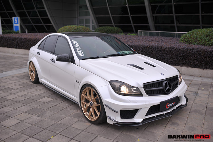 Mercedes Benz W204 C Class BKSS Style Carbon Motorkap 2012-2014