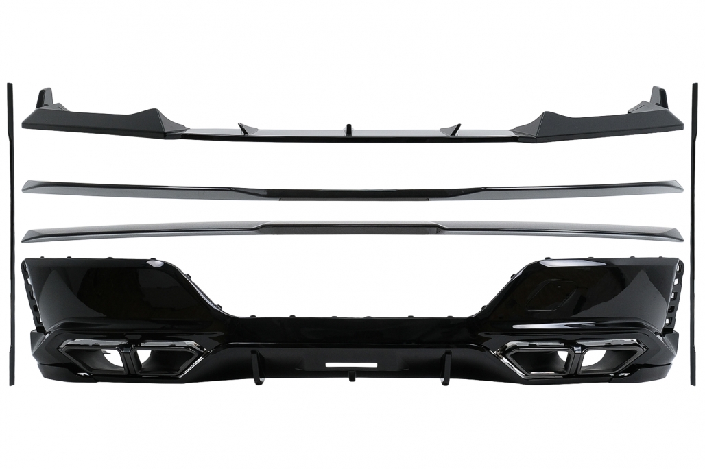 Bodykit Diffusers BMW 7 Serie G70 Glans Zwart