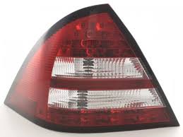 Luces traseras Mercedes C-Class W203 LED rojo/cristal new