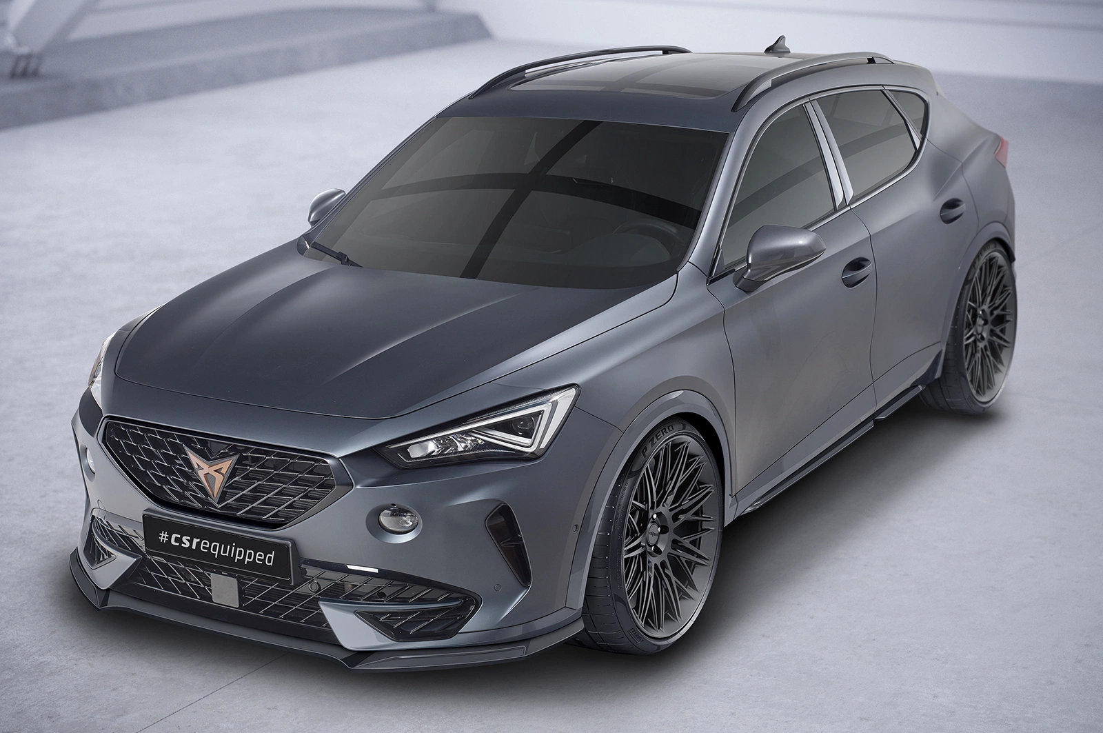 Voorspoiler Cupra Formentor Glans Zwart (2020 - heden)
