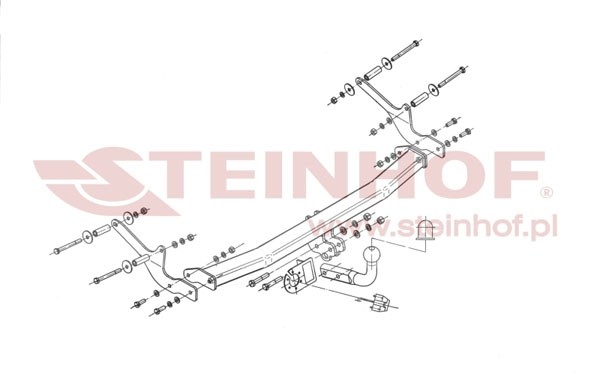 Trekhaak Renault Clio III 3/5D 2005-2012