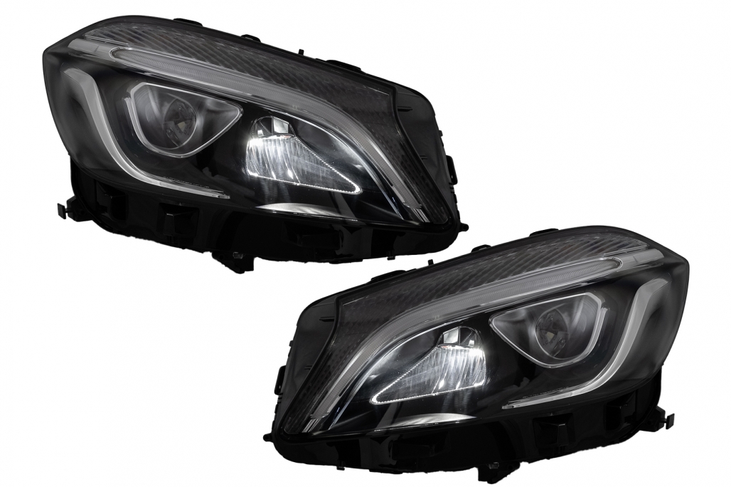 Koplampen Mercedes A Klasse W176 12-18 FULL LED voor Xenon