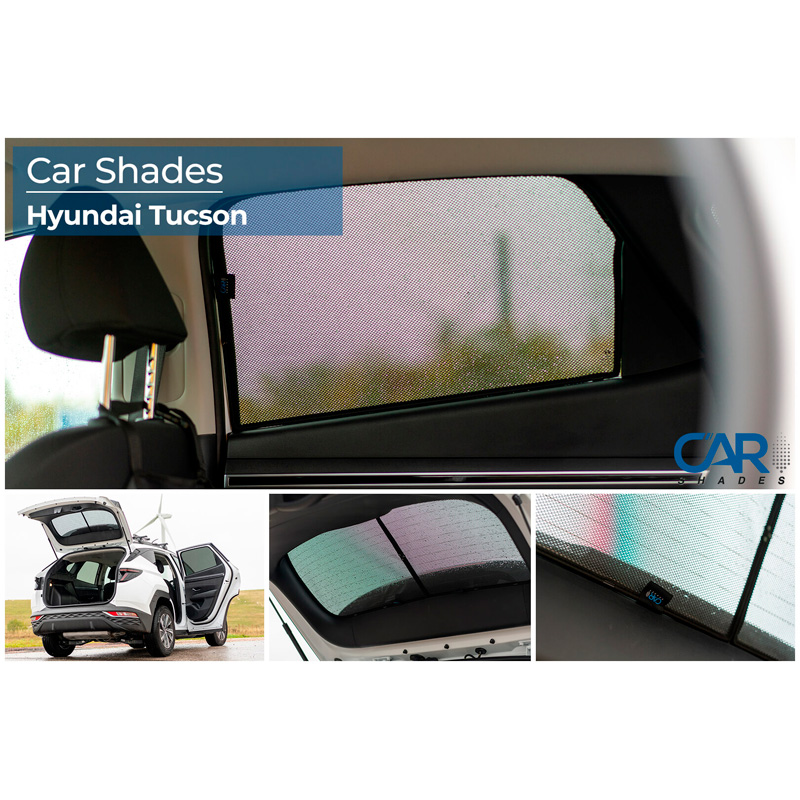 Set Car Shades  Hyundai Tucson (NX4E) 2020- (6-delig)