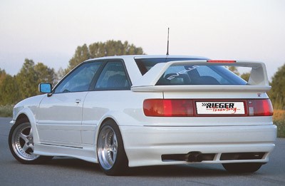Achterbumper Breedbouw ll Audi Coupe Rieger Poleyester