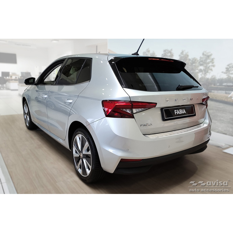 RVS Achterbumperprotector  Skoda Fabia IV Hatchback 2021- 'Ribs'