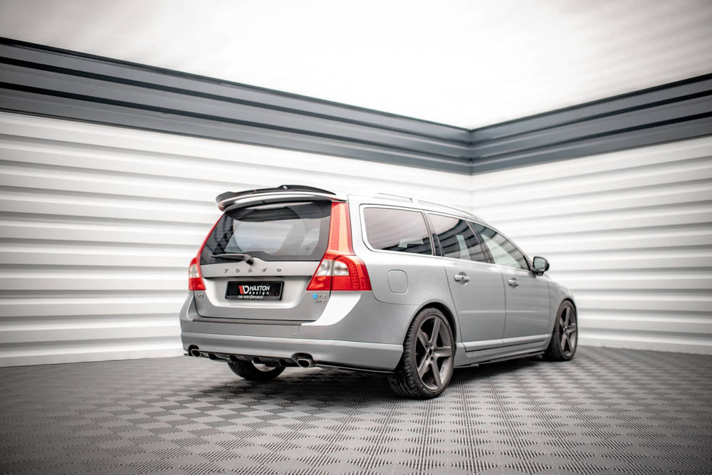 Spoiler Volvo V70 MK3 Maxton Glans Zwart