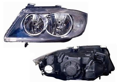 koplamp, type ZKW, H7+H7, elektr verstelb, rechts BMW 3 serie E9