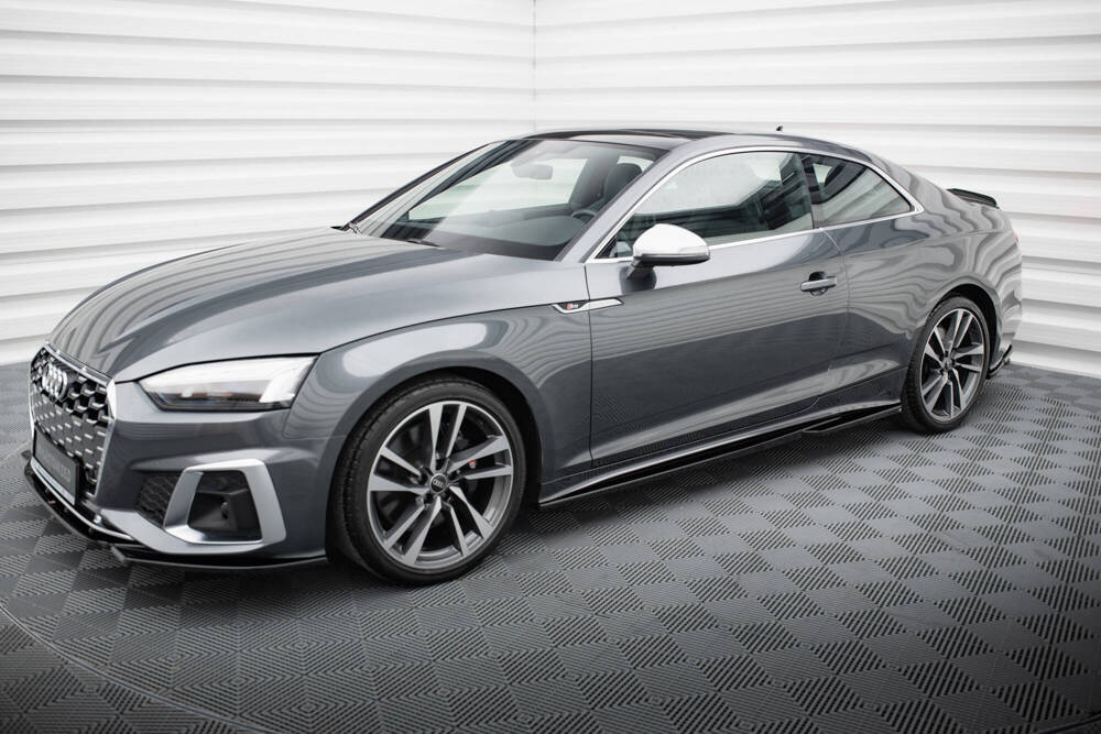 Bodykit Audi S5 A5 S-Line F5 Facelift Maxton Glanzend zwart