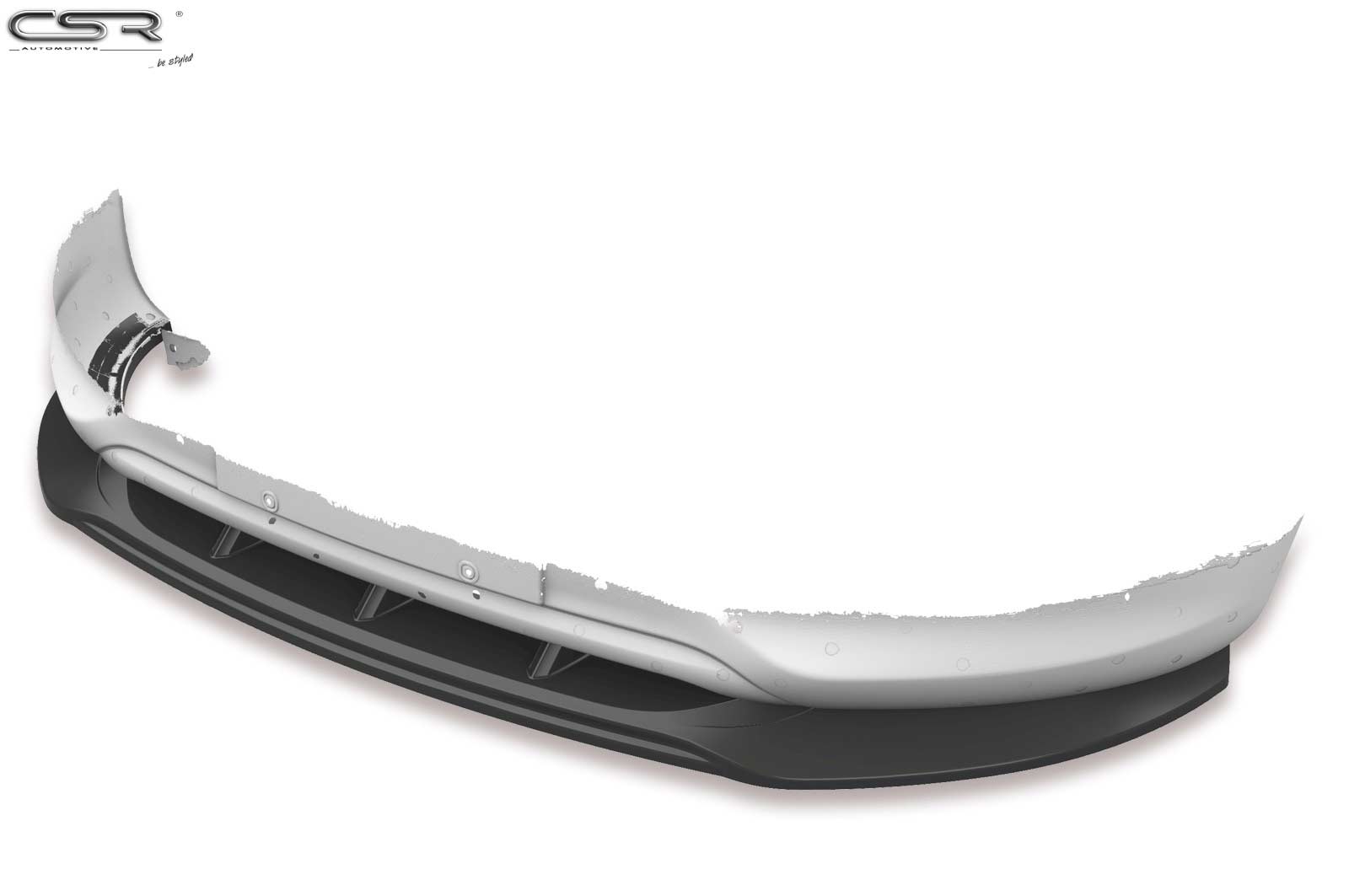 Voorspoiler Opel Adam Mat Zwart