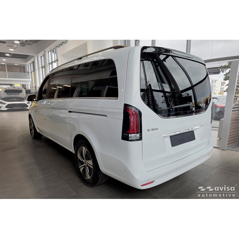 Avisa Chroom RVS Kofferbak Sierlijst  Mercedes V-Klasse (W447) 2014-2019, Facelift 2019-2024 & Facelift 2024-