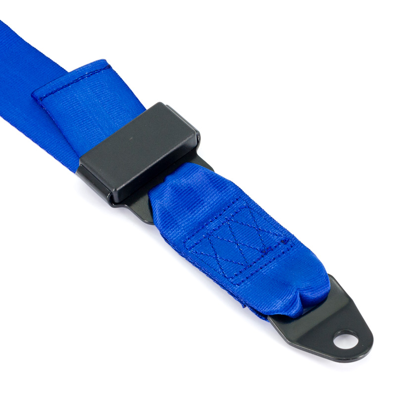 Racing Sportgordel 4-Punts Blauw + E-keur (2-inch)