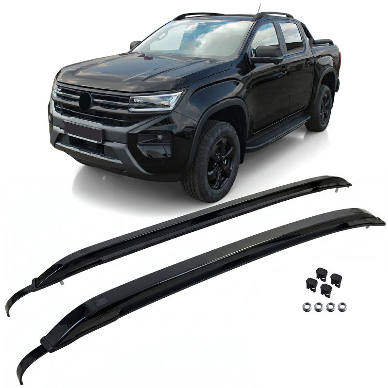 VW Amarok II TENZO-R Aluminium Dakrails zwart retrofit vanaf 2022