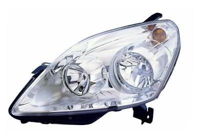 koplamp, H7+H7, elektr verstelb, incl stelmotortje, rechts Opel