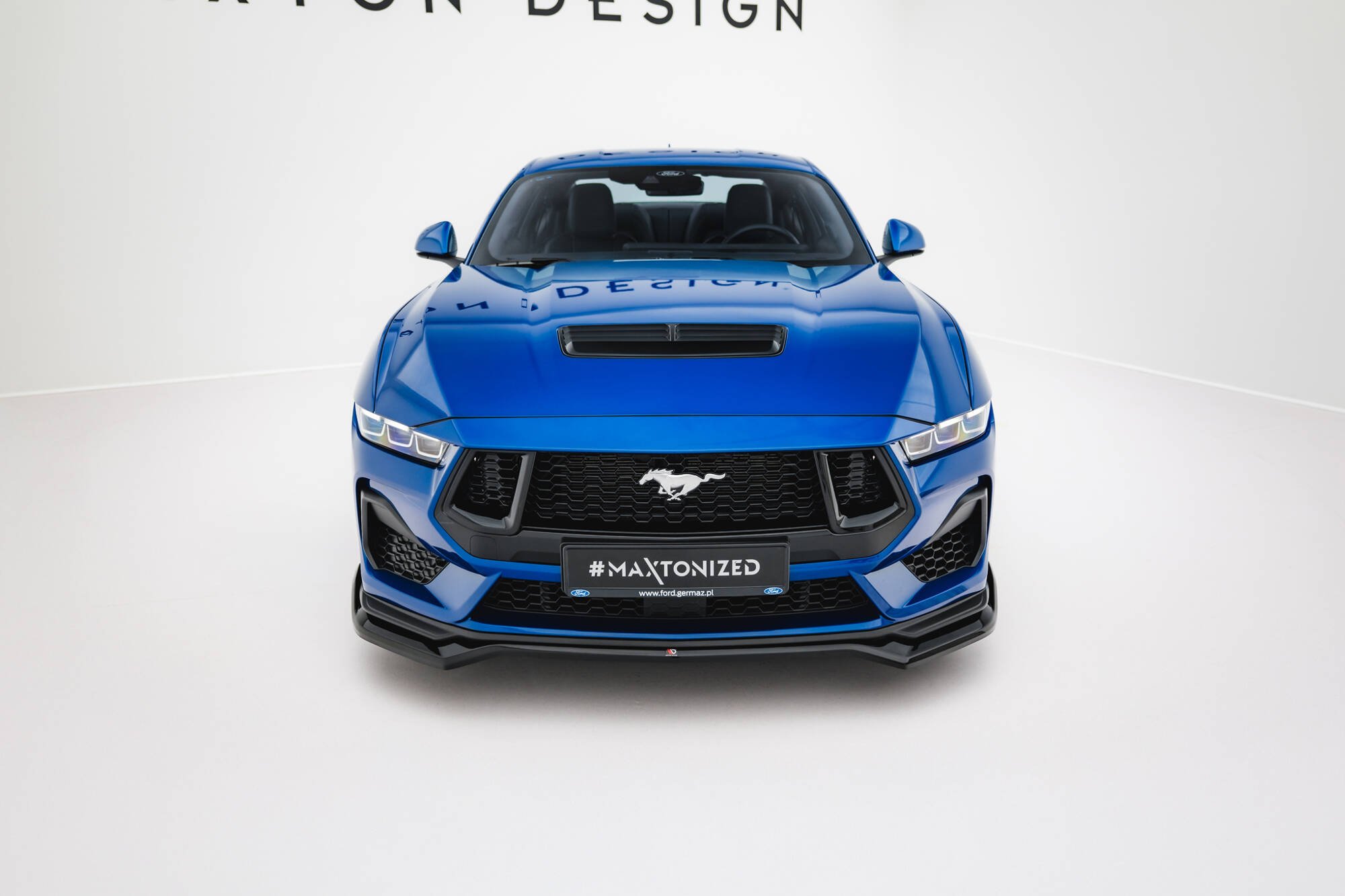 Street Pro Bodykit Ford Mustang GT MK7 Maxton Glanzend zwart