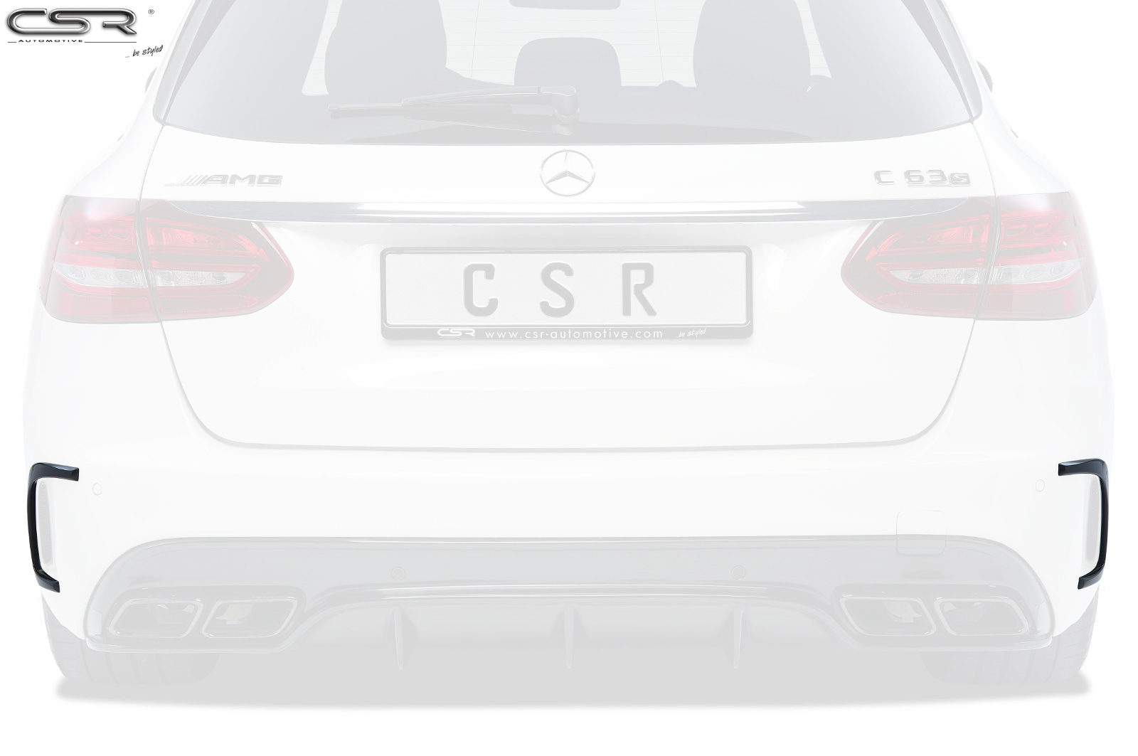 Airintakes frame achterzijde Mercedes-Benz C-Klasse S205