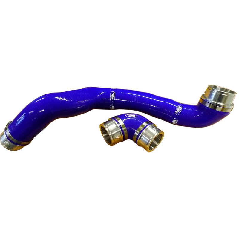 Samco Slangen Kit  Skoda Fabia RS 1.9TDi 2003-2008/Seat Ibiza FR 130pk TDi 2002-2009 - (ASZ) - 2-delig - Turbo - Blauw