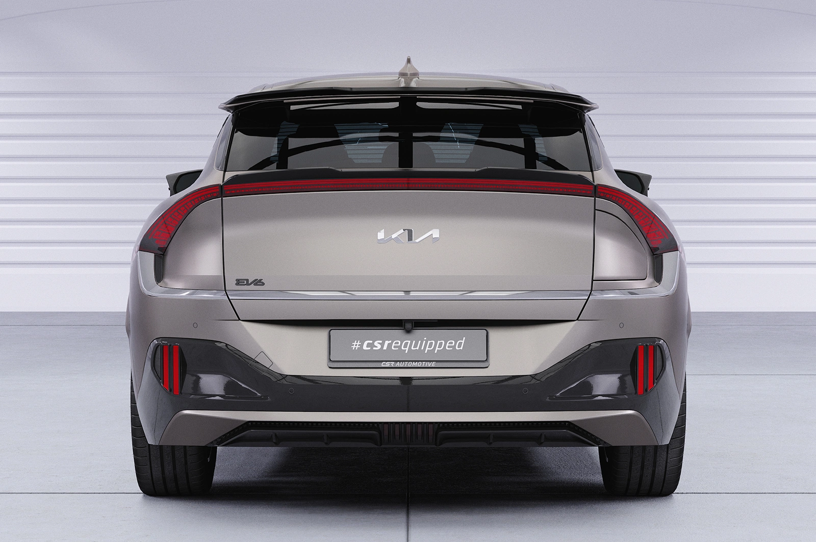 Achterspoiler Kia EV6 glans zwart