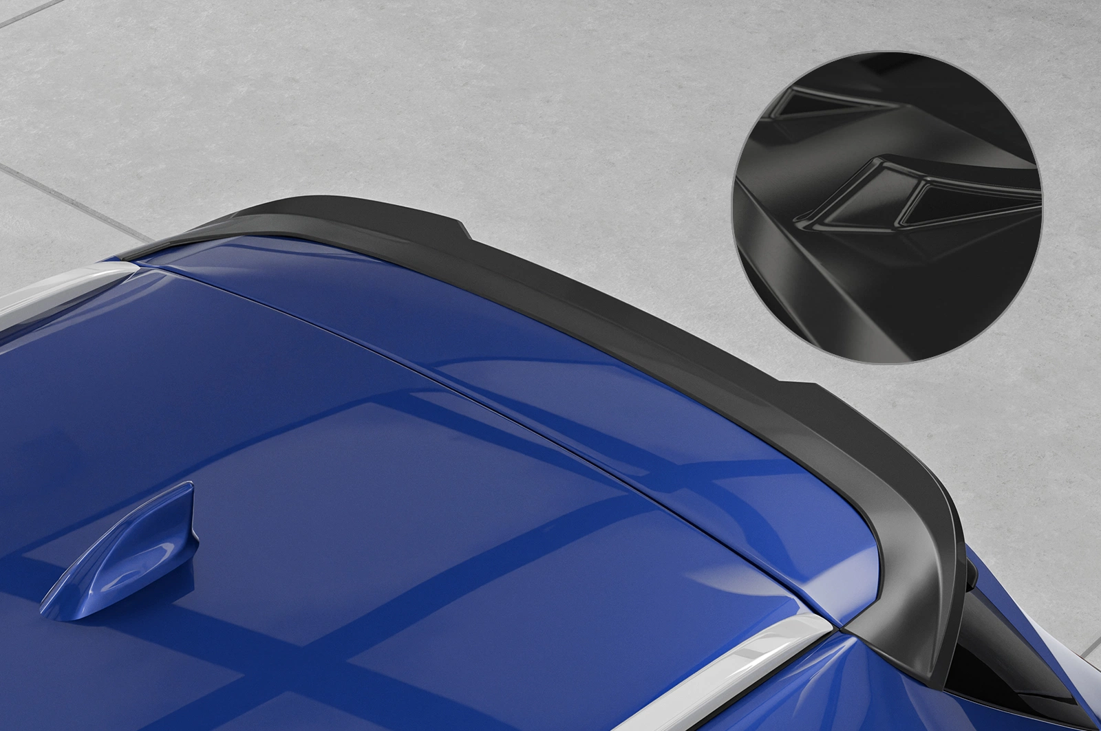 Achterspoiler Toyota Corolla (E210) Touring Sports glans zwart CSR