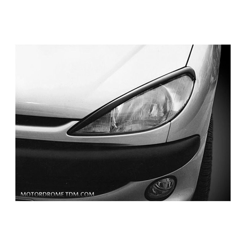 Headlight Spoilers Peugeot 206 (ABS)