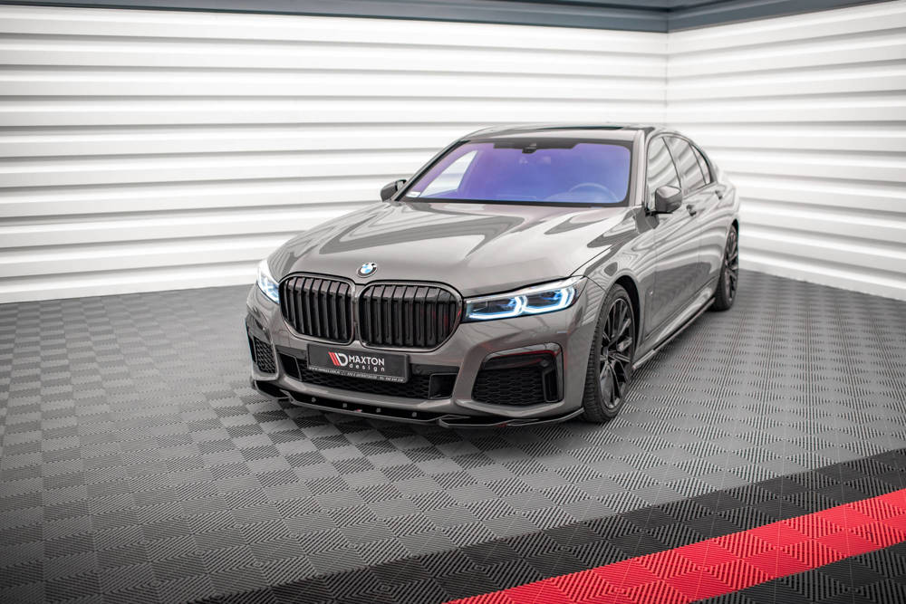 Voorspoiler V.2 BMW 7-Serie G11 M-Pakket Glanzend Zwart