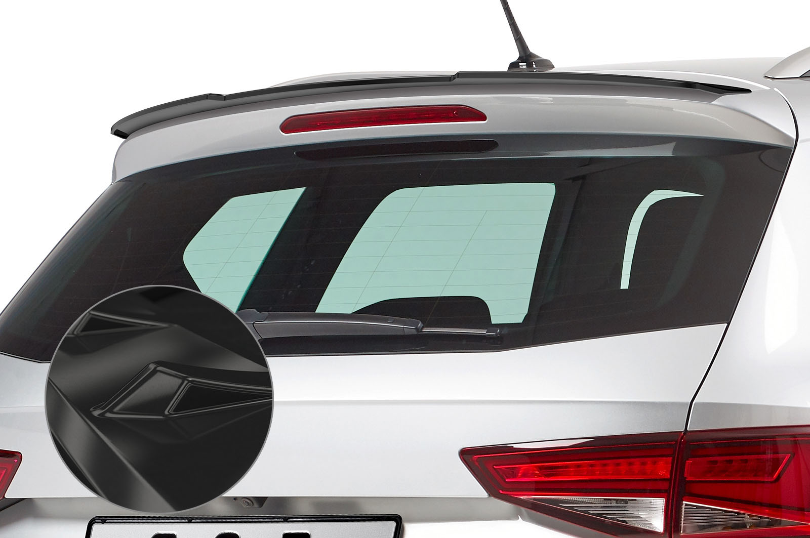 Achterspoiler Seat Ateca (Typ 5FP, KH7) (2016–) Glans Zwart – CSR Automotive