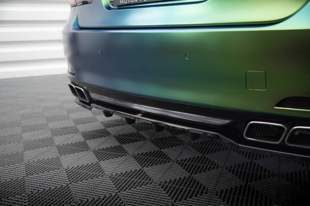Diffuser BMW 7 Serie F01 Maxton Glans Zwart