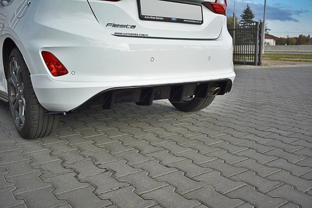 Diffuser Ford Fiesta Mk8 ST-Line Glans Zwart