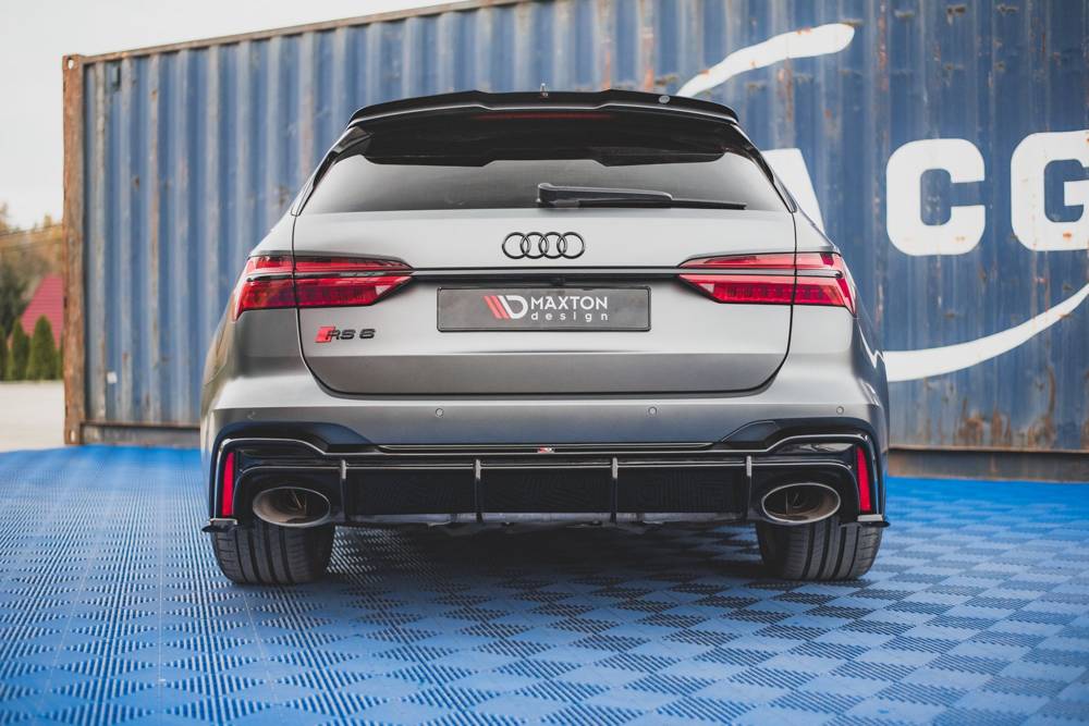Diffuser Audi RS6 / RS7 C8 Maxton Glanzend Zwart