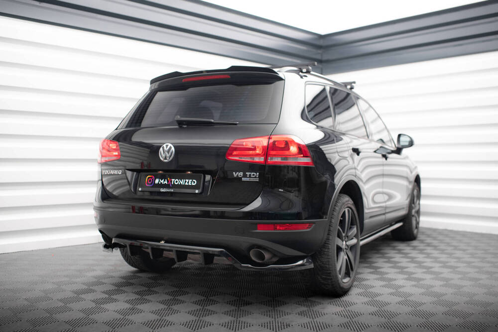 Diffuser Volkswagen Touareg Maxton Glans Zwart