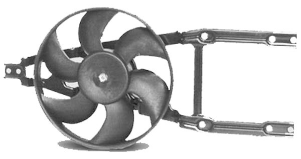 Radiator FAN COMPLEETSEICENTO 98-00 0.91.1