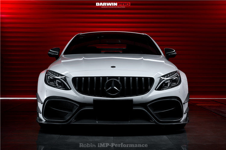 Mercedes Benz W205 C63/S AMG Coupe IMP Carbon Fiber Grill 2015-2018