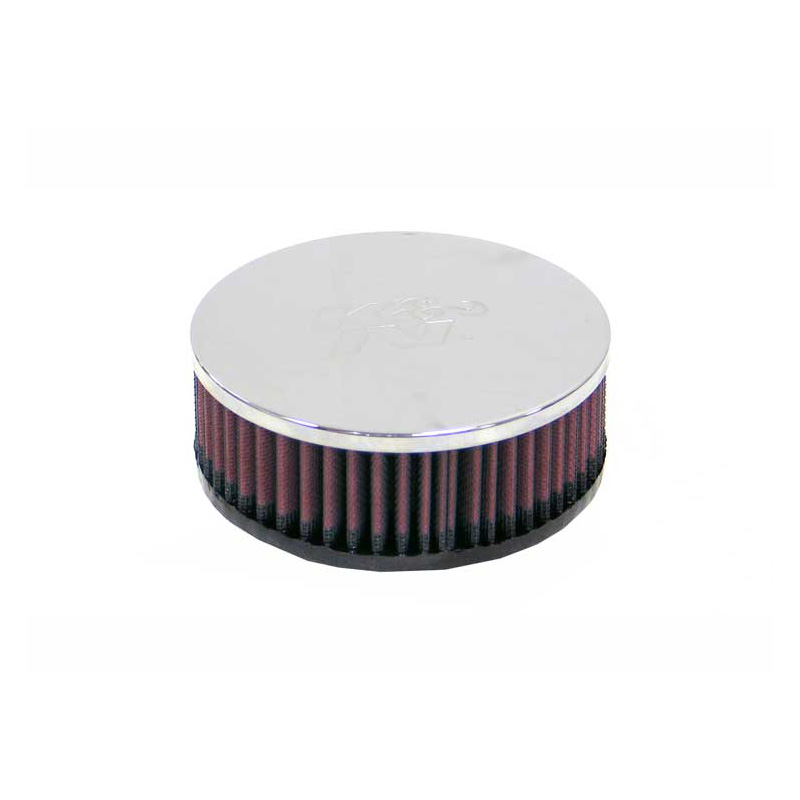 K&N Universeel Luchtfilter Rond 51mm aansluiting, 137mm diameter, 51mm hoogte (RC-2440)