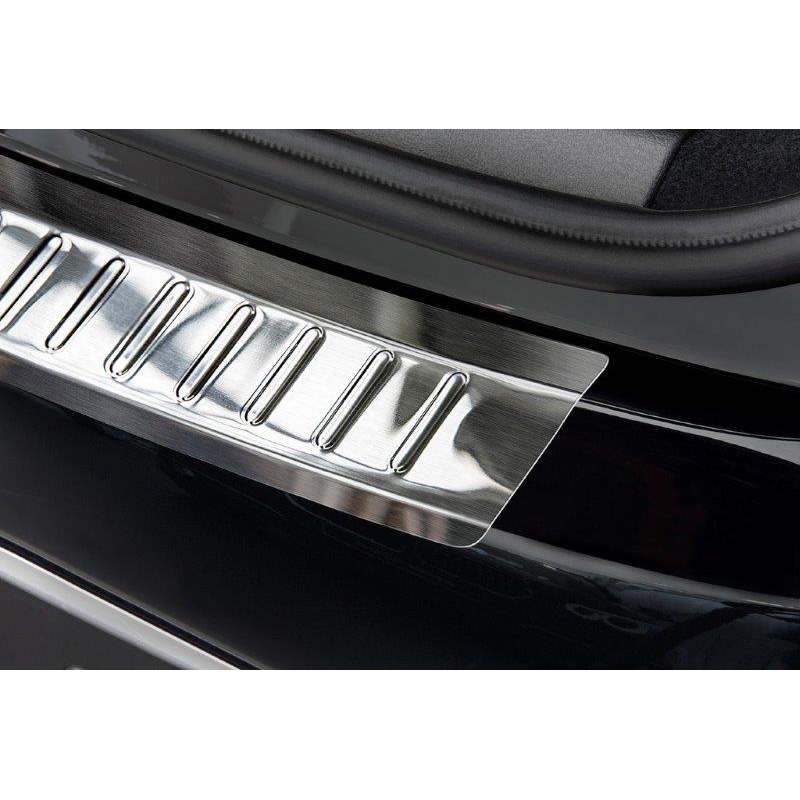 RVS Achterbumperprotector  BMW 2-Serie F45 Active Tourer 2014-2018 & FL 2018- (excl. M-Sport) 'Ribs'