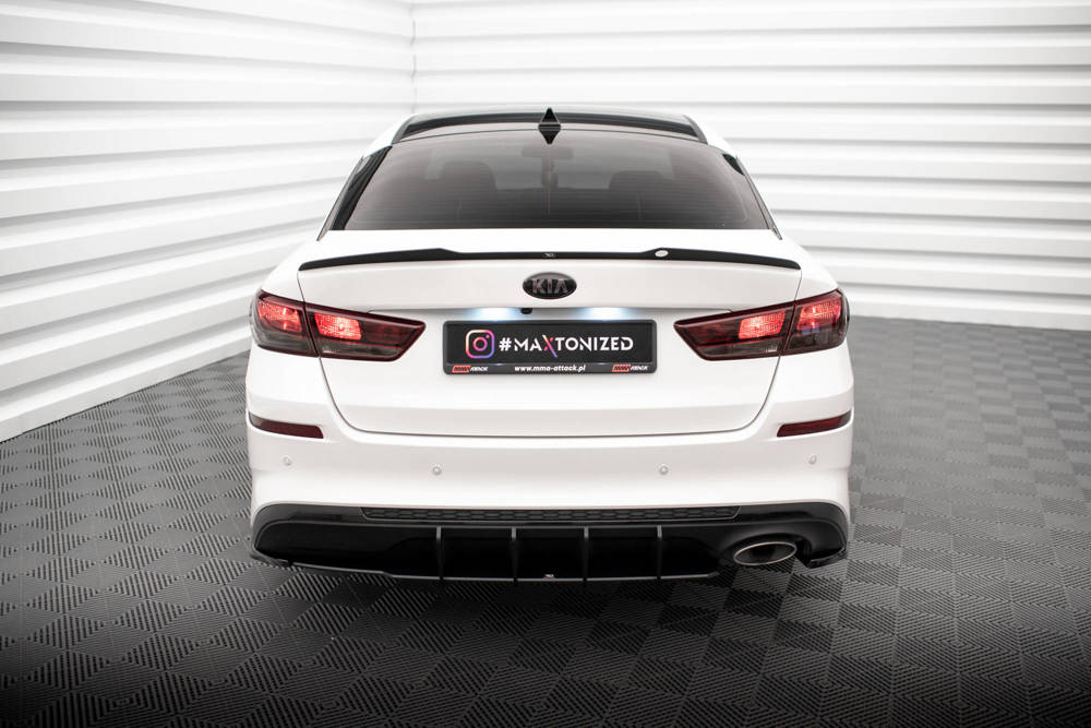 Zijdiffuser V.2 Kia Optima Facelift 2018 - 2020 Maxton Glans Zwart