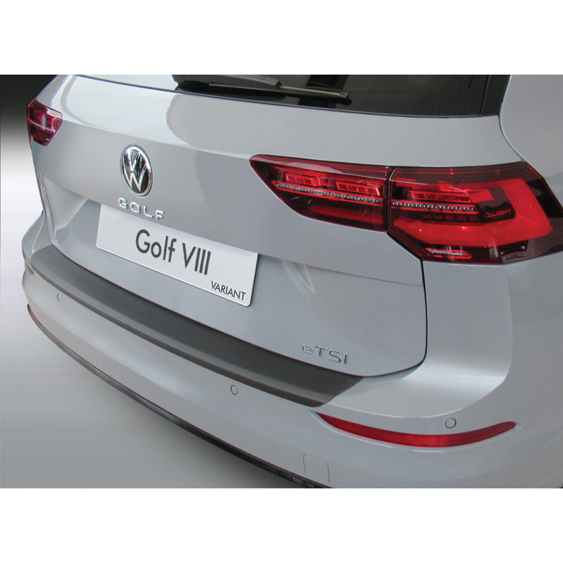 ABS Achterbumper beschermlijst  Volkswagen Golf VIII (CD) Variant 2020- incl. GTI & R Zwart