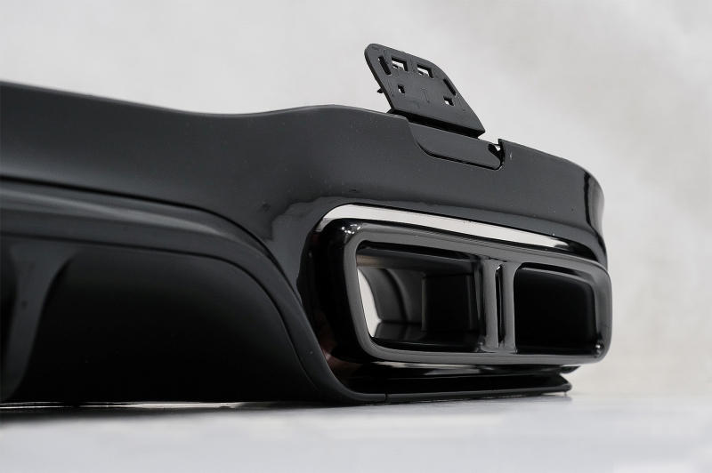 Diffusor Mercedes E-Class W213 AMG Line (2016-..) E63s Design Black Edition
